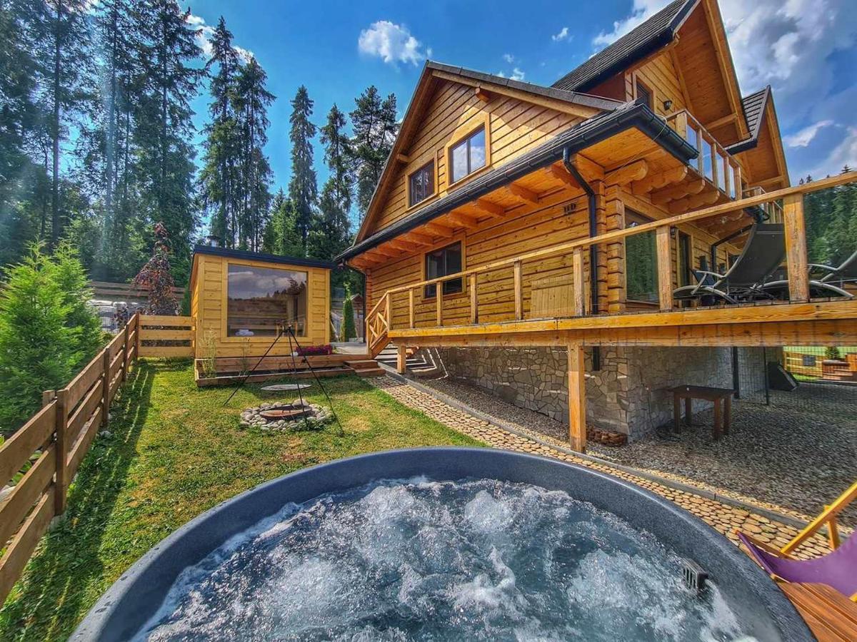 Lk Resort Lapsze Domy Z Prywatna Balia I Sauna Łapsze Niżne المظهر الخارجي الصورة