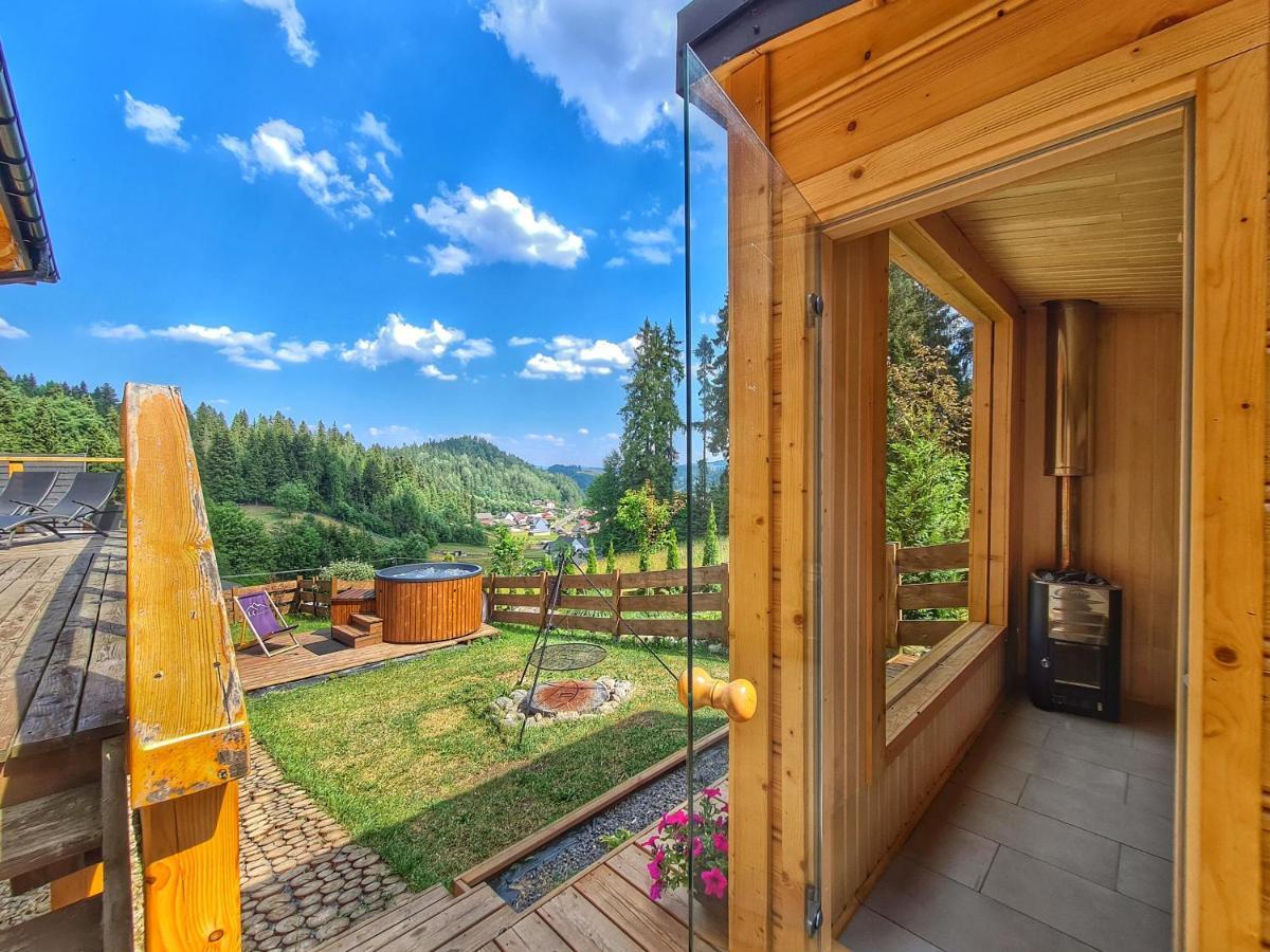 Lk Resort Lapsze Domy Z Prywatna Balia I Sauna Łapsze Niżne المظهر الخارجي الصورة