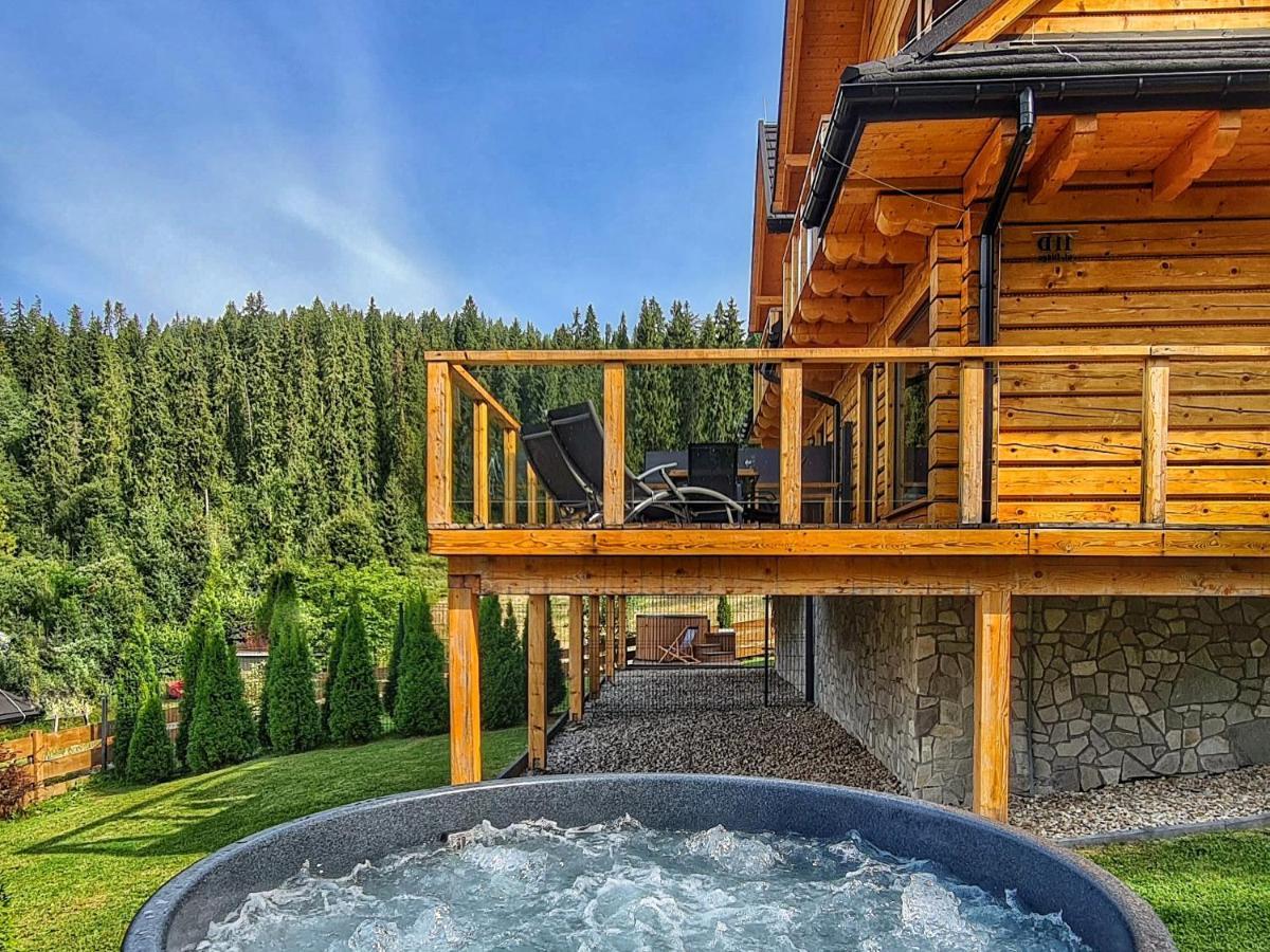 Lk Resort Lapsze Domy Z Prywatna Balia I Sauna Łapsze Niżne المظهر الخارجي الصورة