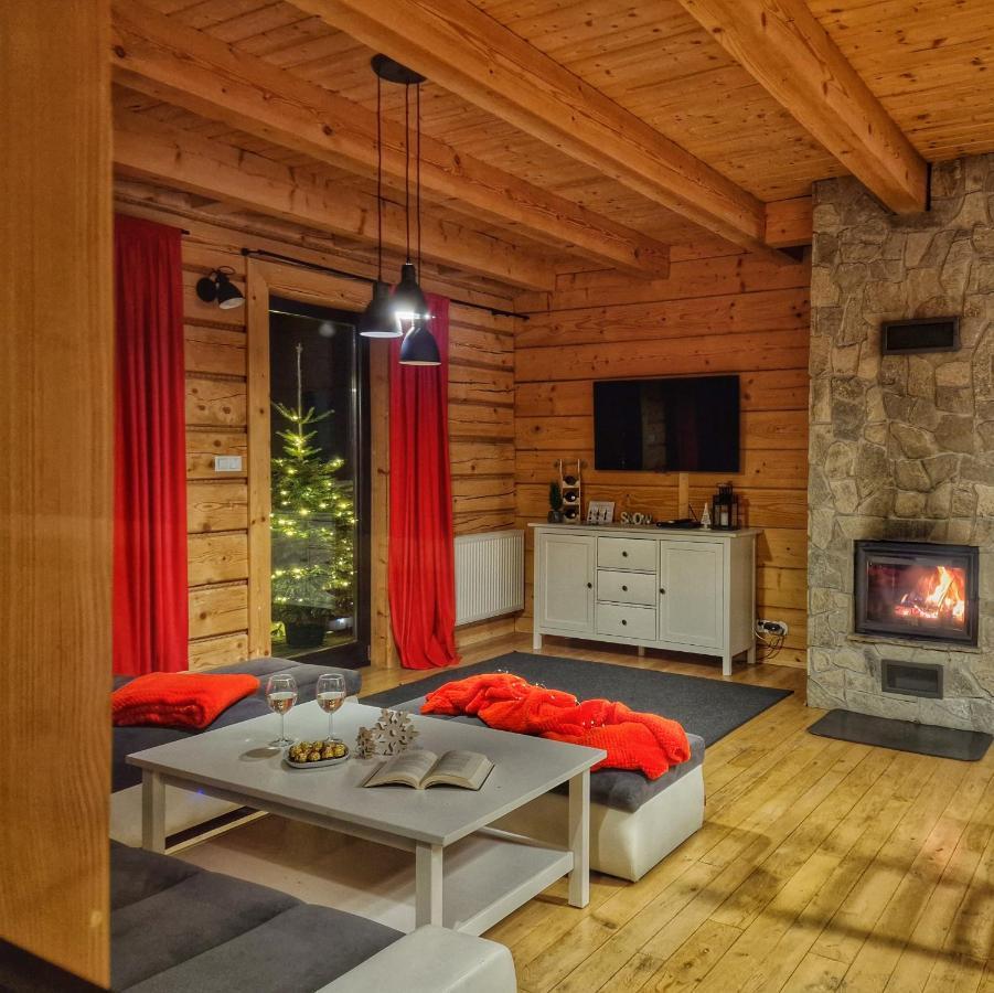 Lk Resort Lapsze Domy Z Prywatna Balia I Sauna Łapsze Niżne المظهر الخارجي الصورة