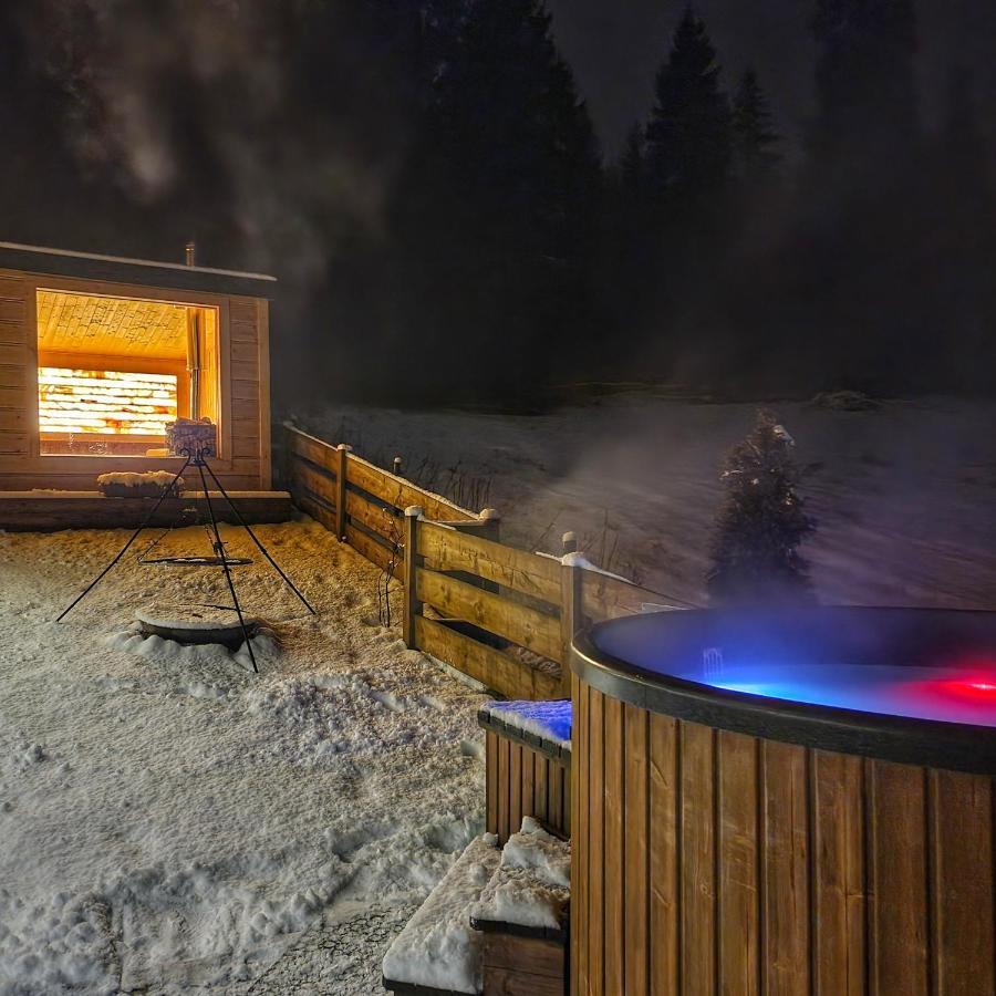 Lk Resort Lapsze Domy Z Prywatna Balia I Sauna Łapsze Niżne المظهر الخارجي الصورة