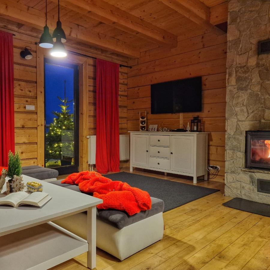 Lk Resort Lapsze Domy Z Prywatna Balia I Sauna Łapsze Niżne المظهر الخارجي الصورة
