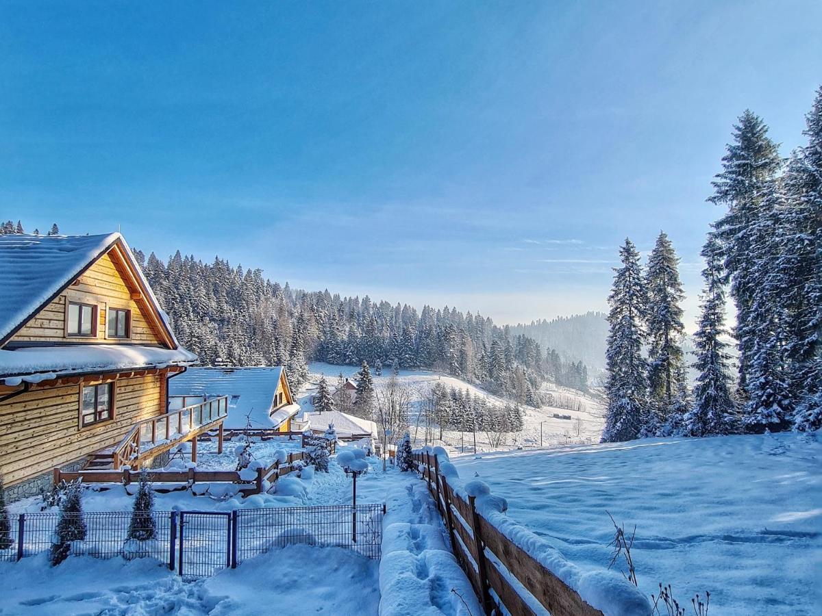 Lk Resort Lapsze Domy Z Prywatna Balia I Sauna Łapsze Niżne المظهر الخارجي الصورة