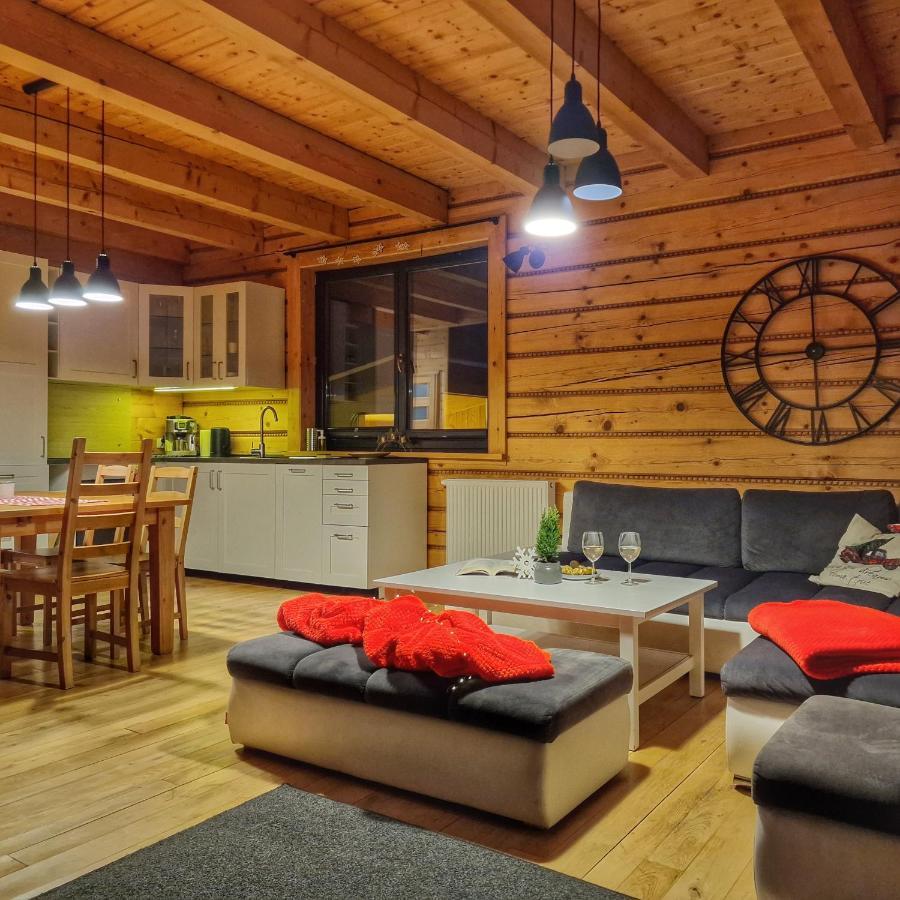 Lk Resort Lapsze Domy Z Prywatna Balia I Sauna Łapsze Niżne المظهر الخارجي الصورة