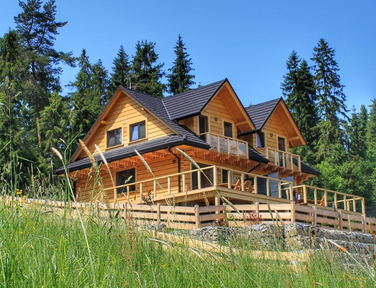 Lk Resort Lapsze Domy Z Prywatna Balia I Sauna Łapsze Niżne المظهر الخارجي الصورة